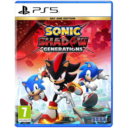 Игра Sonic x Shadow Generations — издание первого дня для PlayStation 5 (интерфейс и субтитры на русском языке)