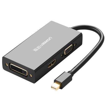 Адаптер Ugreen Mini DisplayPort — HDMI, VGA, DVI-D (MD114)