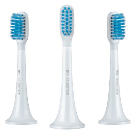 Сменные насадки для зубной щётки Xiaomi Mi Electric Toothbrush T500 (комплект — 3 шт.) (MBS301, EAC)