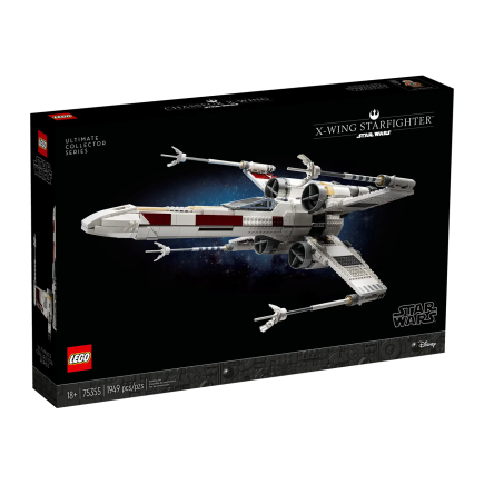 Конструктор — звёздный истребитель X-wing LEGO Star Wars Ultimate Collector Series (#75355) - фото 7