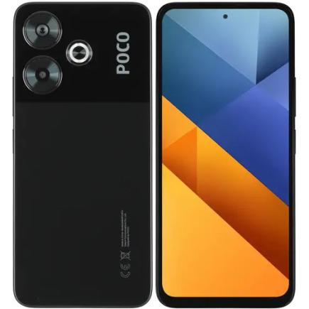 Смартфон POCO M6 6 ГБ + 128 ГБ (Чёрный | Black) (версия Global)