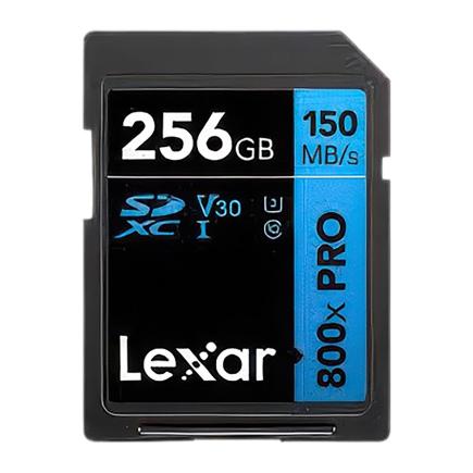 Карта памяти Lexar Blue High-Performance 800x Pro SDXC UHS-I 256 ГБ (U3, V30)