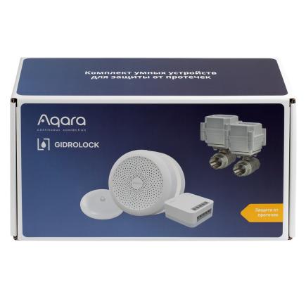 Комплект умного дома Aqara x GIDROLOCK «Защита от протечки» (EAC — Global)