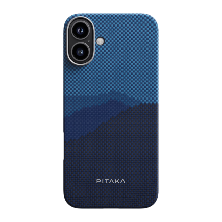 Чехол из арамидного волокна с поддержкой MagSafe PITAKA Tactile Woven Case StarPeak для iPhone 16