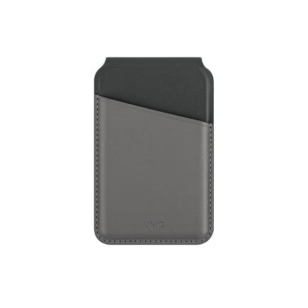 Чехол-бумажник из веганской кожи с подставкой и поддержкой MagSafe Uniq Lyden DS