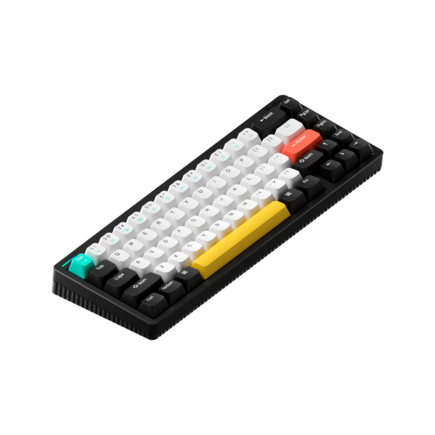 Беспроводная механическая клавиатура NuPhy Halo65 («Матовый чёрный» | Matte Black)