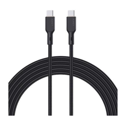 Кабель с нейлоновой оплёткой AUKEY Circlet Blink USB-C (1,8 м)