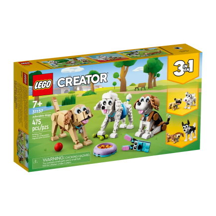 Конструктор — очаровательные собаки LEGO Creator 3-in-1 (#31137) - фото 1