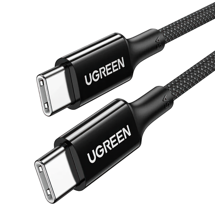 Кабель с нейлоновой оплёткой Ugreen USB-C (0,5 м) (US557)