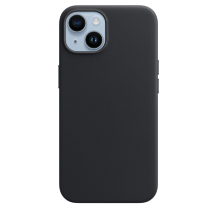 Кожаный чехол с поддержкой MagSafe Apple Leather Case для iPhone 14