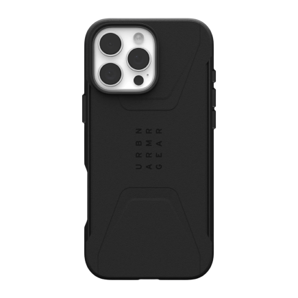 Защитный гибридный чехол с поддержкой MagSafe UAG Civilian для iPhone 16 Pro Max