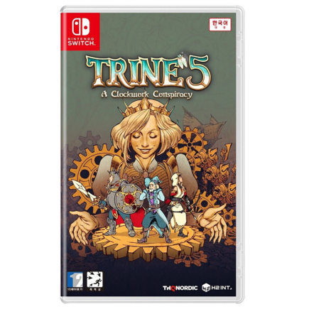 Игра Trine 5: A Clockwork Conspiracy для Nintendo Switch (интерфейс и субтитры на русском языке)