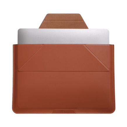 Чехол-конверт из веганской кожи с подставкой MOFT Carry Sleeve для MacBook Pro 16 дюймов (2021 и новее)
