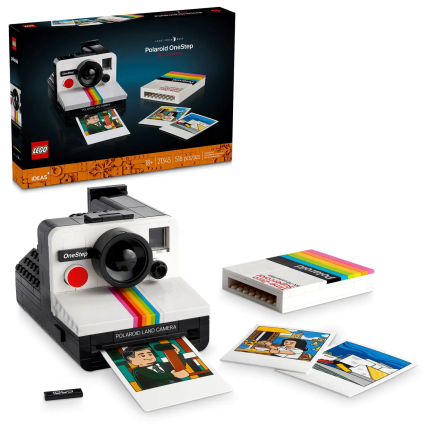 Конструктор — фотоаппарат Polaroid OneStep SX-70 LEGO Ideas (#21345) - фото 6