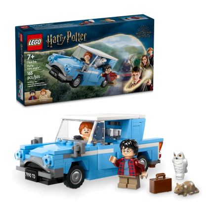 Конструктор — летающий автомобиль Ford Anglia LEGO Harry Potter (#76424) - фото 4