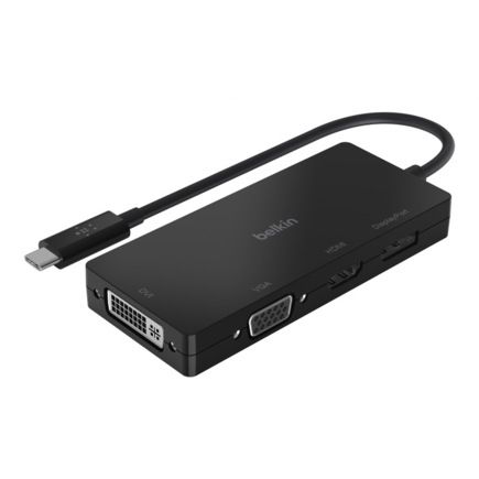USB-Хаб Belkin Connect Video Adapter с USB-C (AVC003)