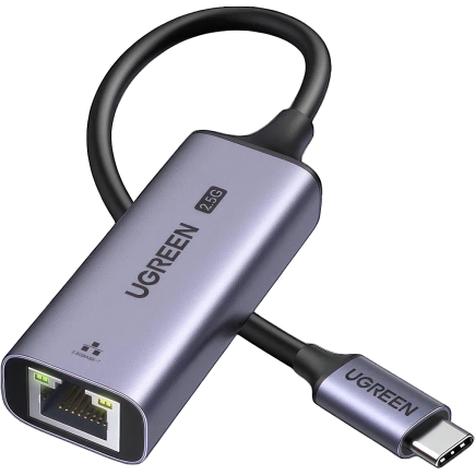 Адаптер Ugreen USB-C — 2.5 Gigabit Ethernet (CM648)