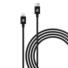 Кабель с оплёткой из нержавеющей стали uBear Force Cable USB-C — Lightning (1,2 м)