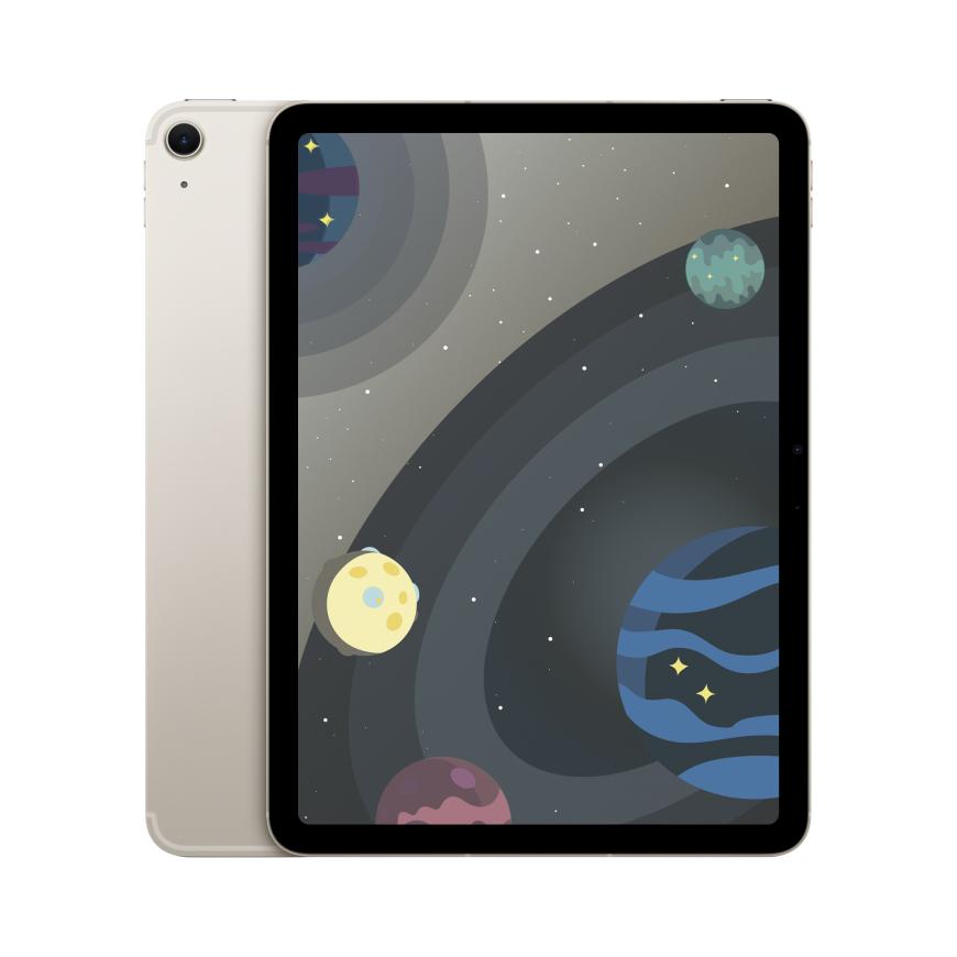 Планшет Apple iPad Air 11", 128 ГБ, Wi-Fi + Cellular («Сияющая звезда» | Starlight) (M2, 2024)