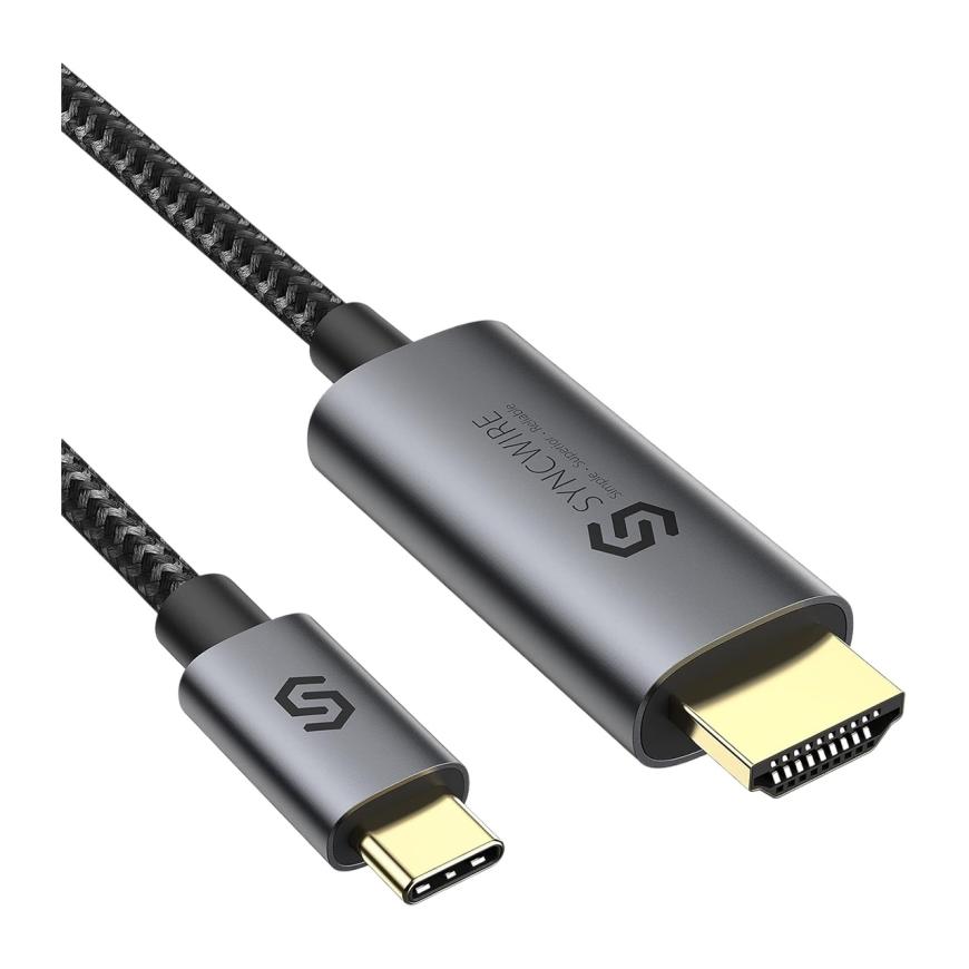 Кабель-адаптер Syncwire USB-C — HDMI (1,8 м) (SW-HD549)