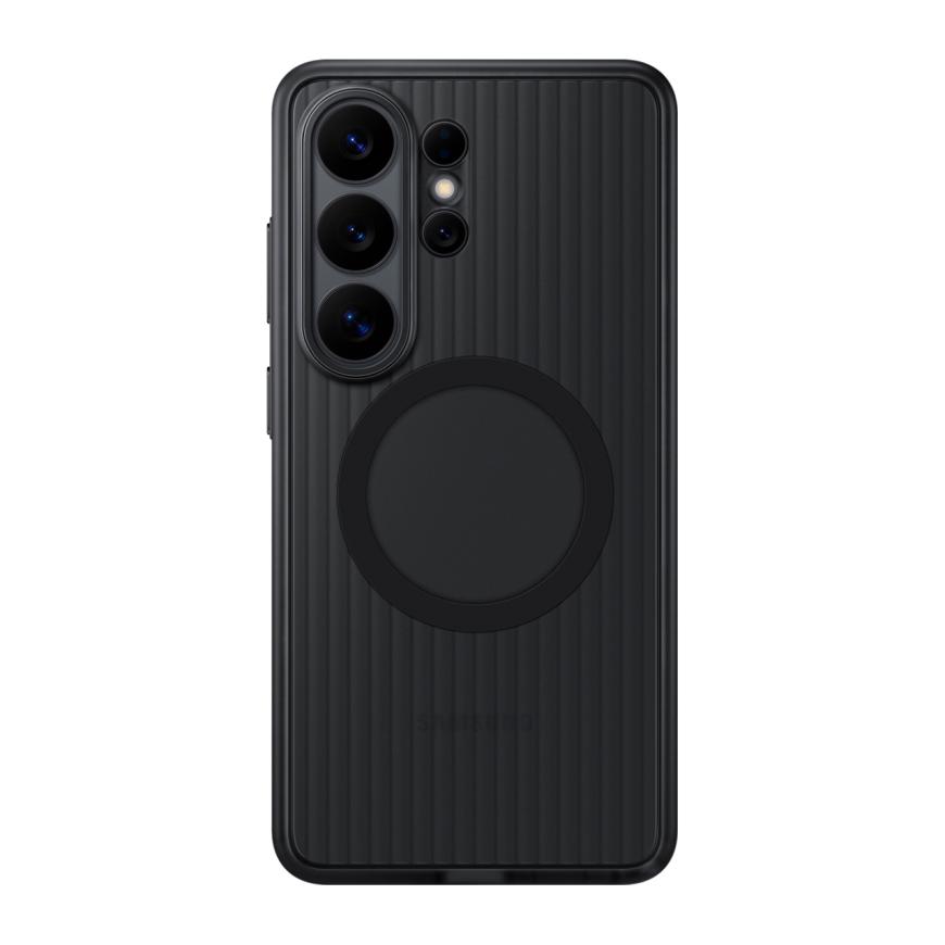 Прозрачный чехол MagSafe Samsung Rugged Magnet Case для Samsung Galaxy S26 Ultra