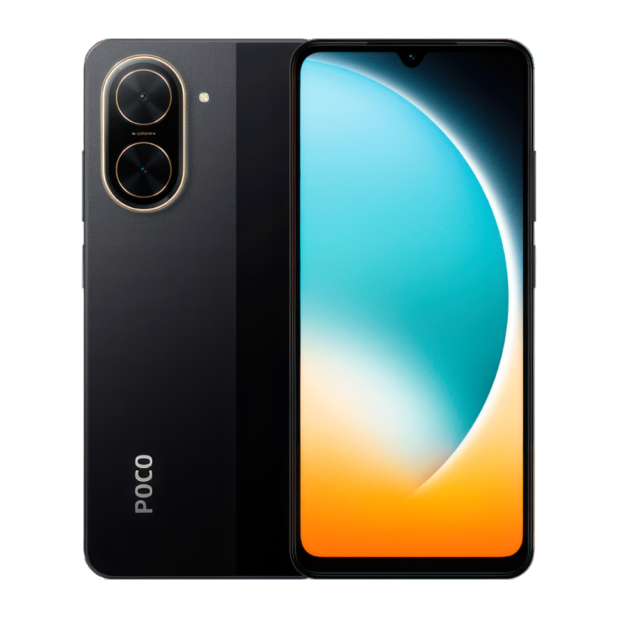 Смартфон Xiaomi POCO C71 4 ГБ + 128 ГБ (Чёрный | Black) (версия Global)