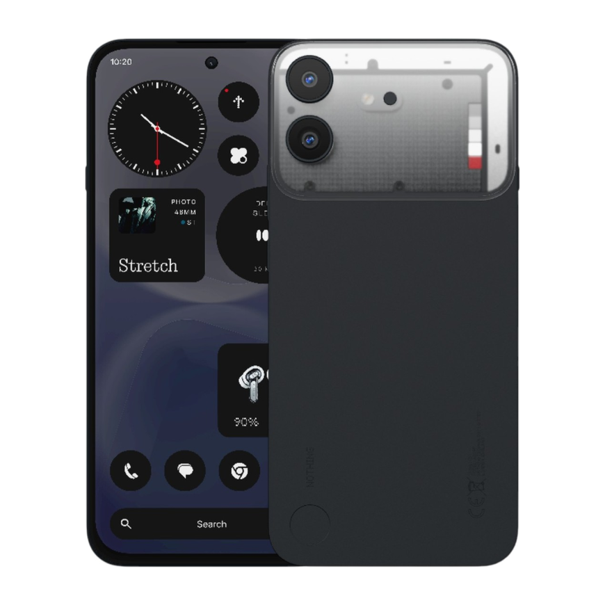 Смартфон Nothing Phone (4b) 8 ГБ + 128 ГБ (Чёрный | Black) (версия Global)