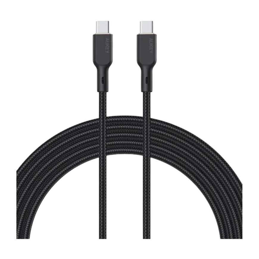 Кабель с нейлоновой оплёткой AUKEY Circlet Blink USB-C (1 м)