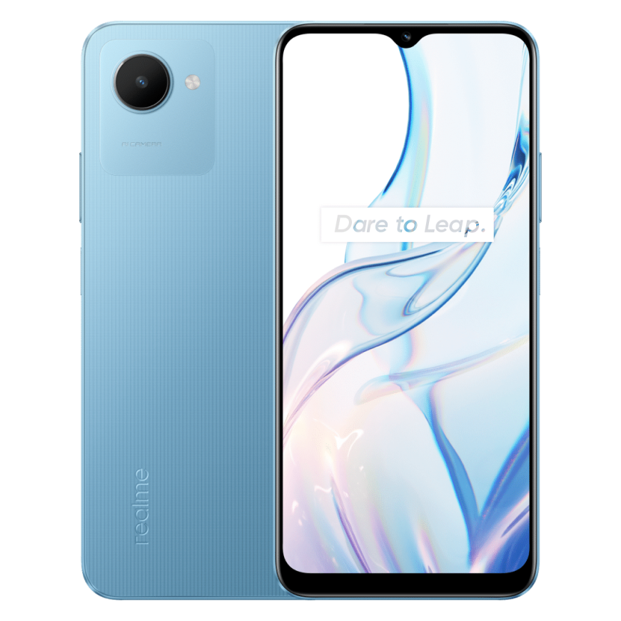 Смартфон Realme C30S 4 ГБ + 64 ГБ (Синий | Stripe Blue)