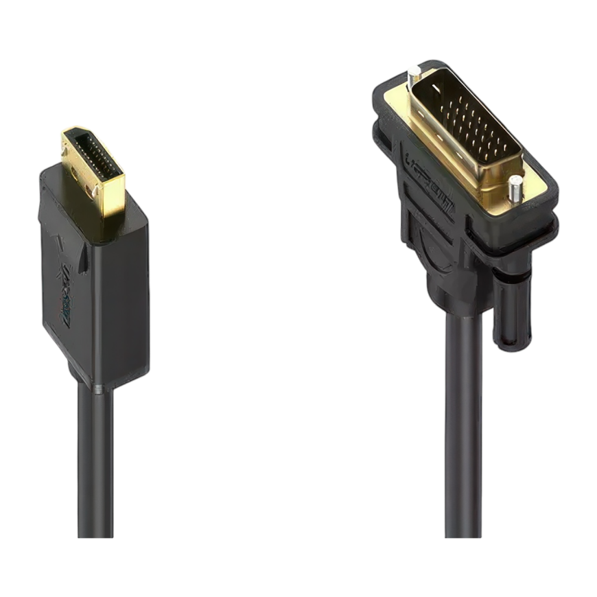 Кабель Ugreen DisplayPort — DVI-D Dual Link (1,5 м) (DP103) - фото 1