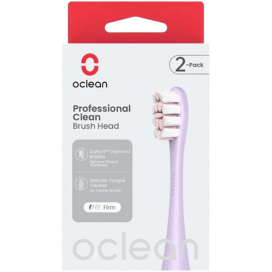 Насадки для электрической зубной щётки Oclean Professional Clean (2 шт.) - фото 10