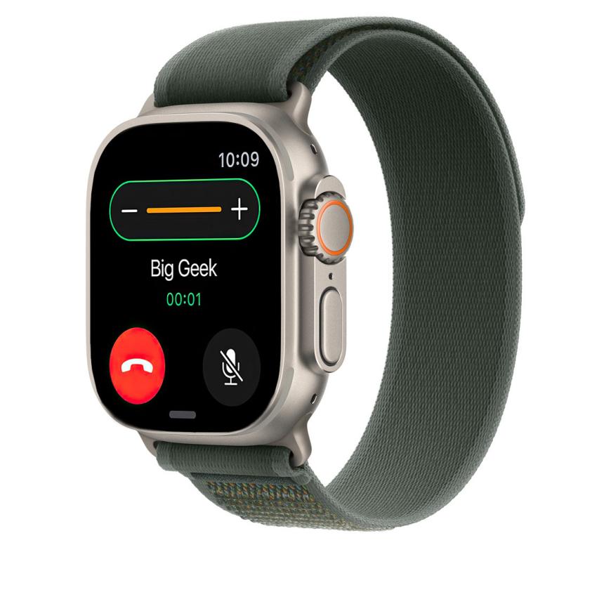 Браслет Apple Trail Loop для Apple Watch 44, 45, 46 мм и Ultra 49 мм (размер S/M)