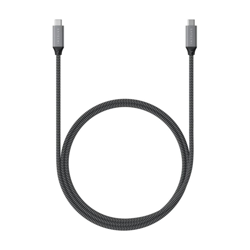 Кабель с нейлоновой оплёткой Satechi USB4 (USB-C) (0,8 м)