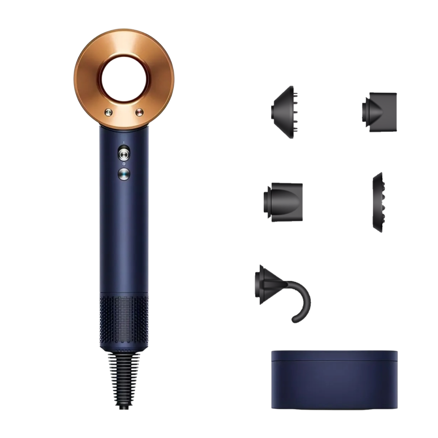 Фен Dyson Supersonic HD08 Gift Edition (Prussian Blue/Rich Copper) (2022)