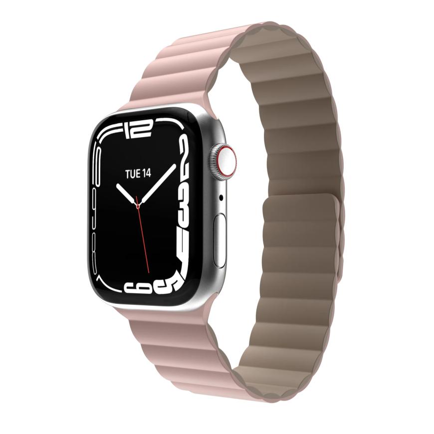 Силиконовый ремешок MAGEASY Skin для Apple Watch 44, 45, 46 мм, Ultra и Ultra 2