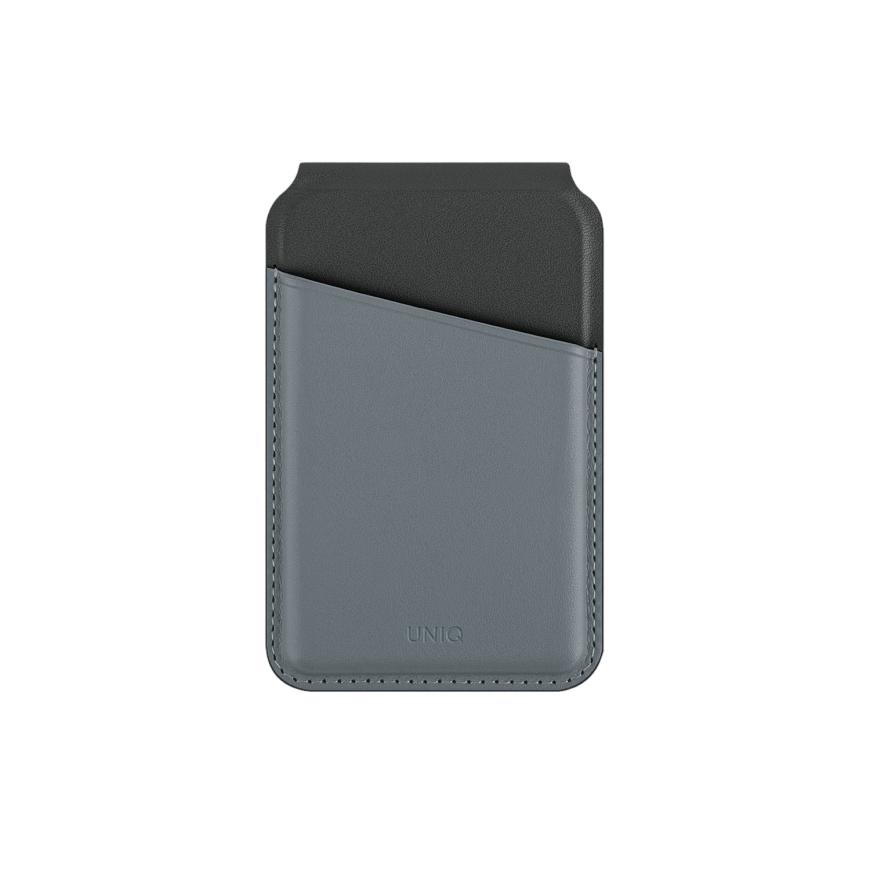 Кожаный чехол-бумажник MagSafe с подставкой Uniq Lyden DS
