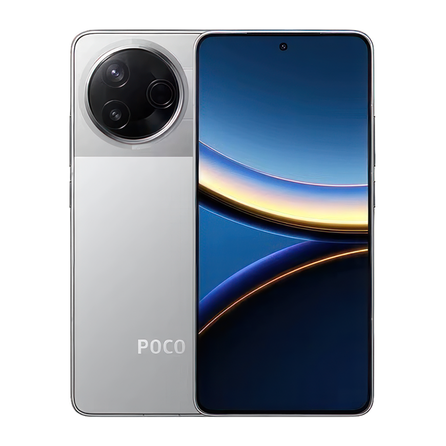 Смартфон Xiaomi Poco F7 Pro 12 ГБ + 256 ГБ (Серебристый | Silver) (версия Global)