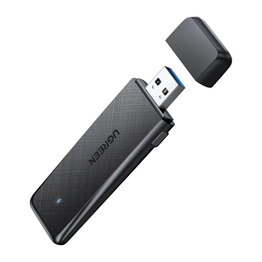 Адаптер Wi-Fi Ugreen AX1800 (USB-A) (CM499)