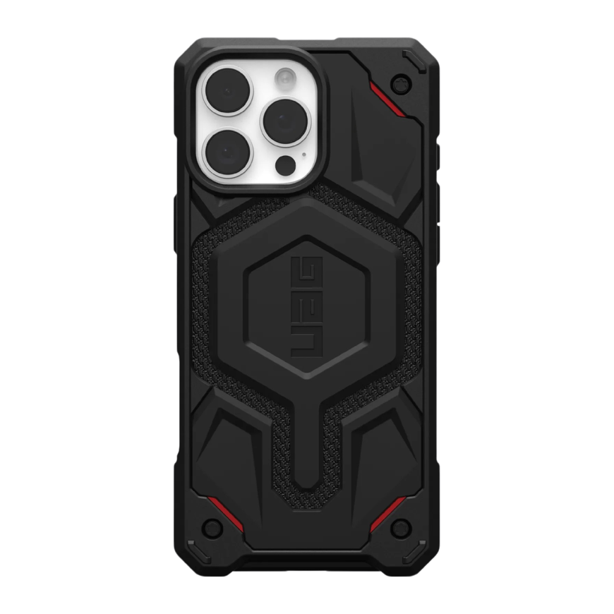 Защитный композитный чехол с поддержкой MagSafe UAG Monarch Pro Kevlar для iPhone 16 Pro Max