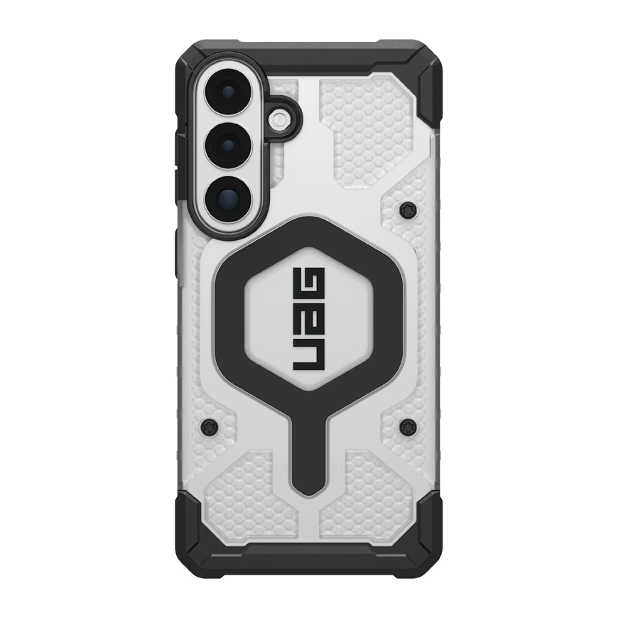 Защитный прозрачный чехол MagSafe UAG Pathfinder Clear для Samsung Galaxy S26+