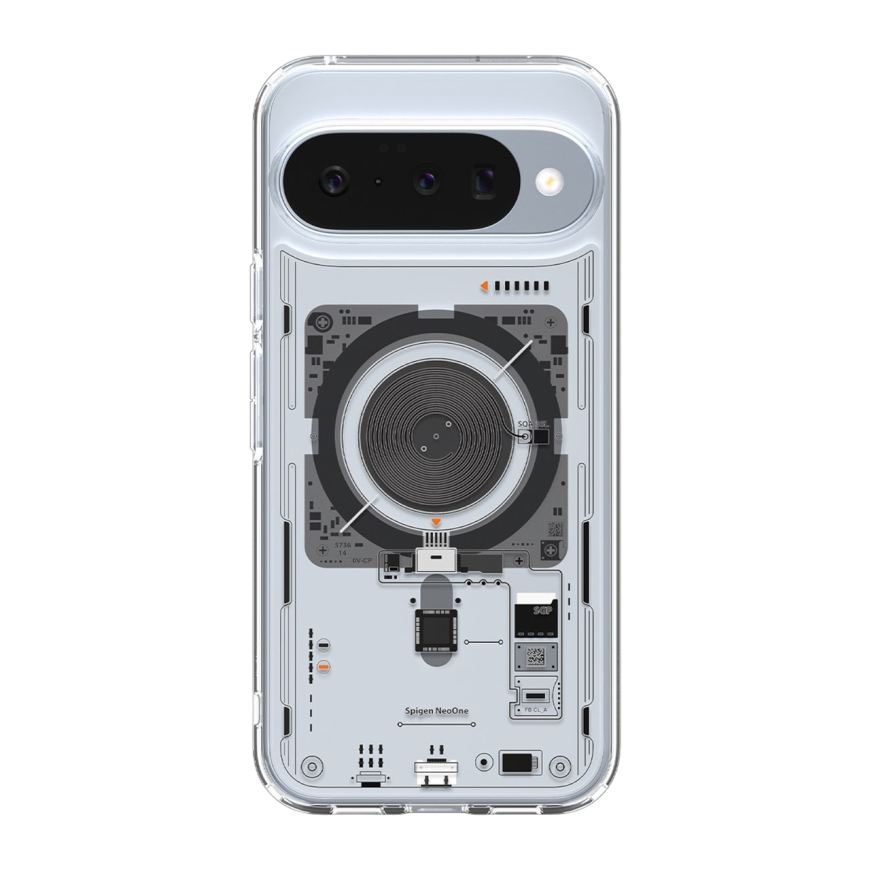 Прозрачный чехол MagSafe Spigen Ultra Hybrid Neo One (Mag Fit) для Google Pixel 10 и 10 Pro