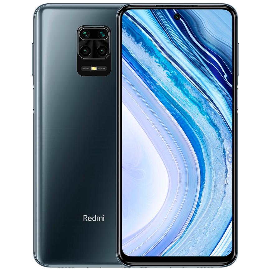 Смартфон Xiaomi Redmi Note 9 Pro 6 ГБ + 64 ГБ («Звёздная пыль» | Interstellar Grey)