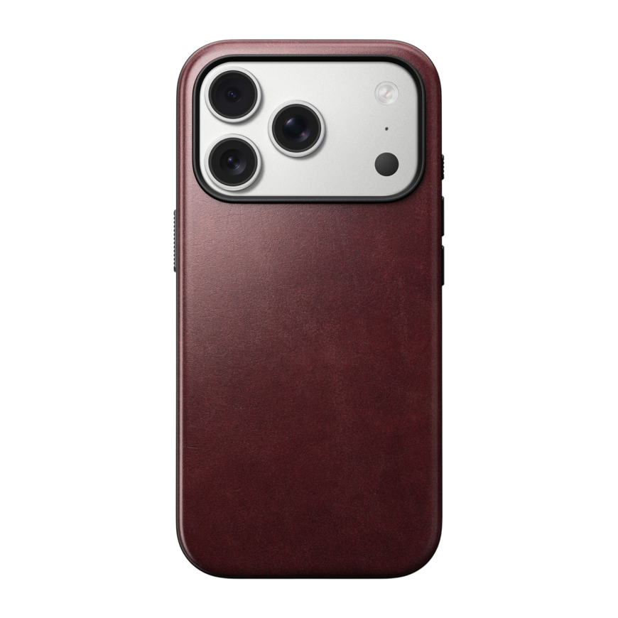 Кожаный чехол MagSafe Nomad Horween Modern Leather Case Limited Edition для iPhone 17 Pro