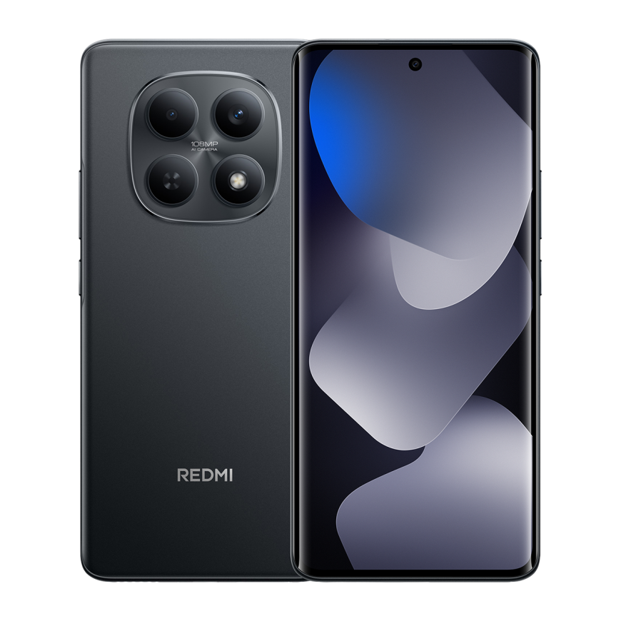 Смартфон Xiaomi Redmi Note 15 4G 8 ГБ | 256 ГБ (Чёрный | Black) (версия Global)