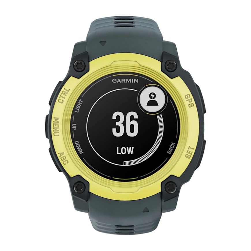 Спортивные часы Garmin Instinct E, 40 мм, силиконовый ремешок сумеречного цвета