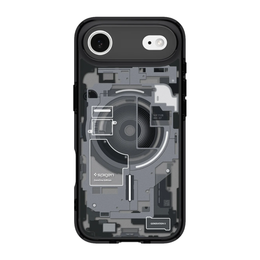 Прозрачный чехол MagSafe Spigen Ultra Hybrid Zero One (Mag Fit) для iPhone Air