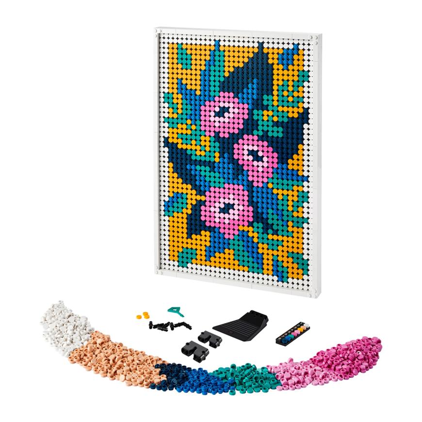 Картина «Цветочное искусство» LEGO Art (#31207)