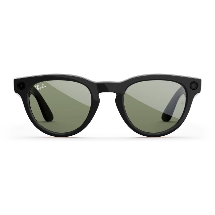 Умные очки Ray-Ban Headliner (Gen 2) (Shiny Black/G-15 Green)