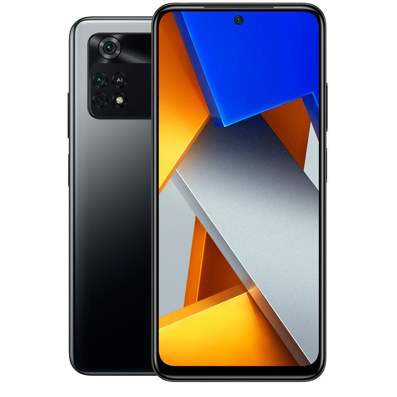 Смартфон Xiaomi POCO M4 Pro 4G 6 ГБ + 128 ГБ («Заряженный чёрный» | Power Black)
