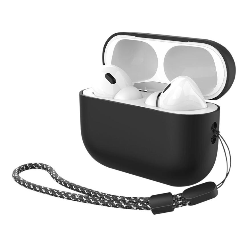 Силиконовый чехол с ремешком Deppa для AirPods Pro 2